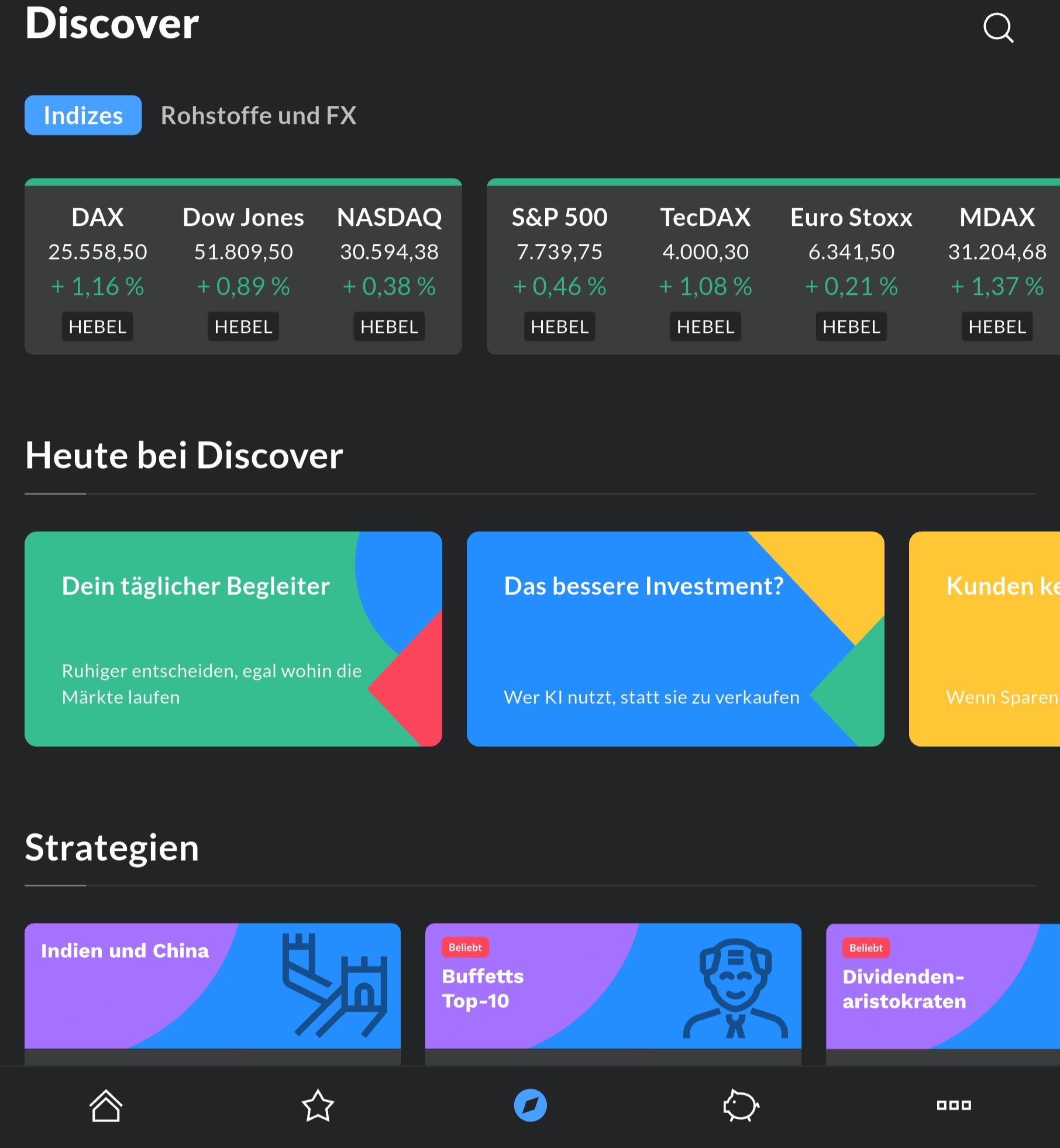 finanzen.net ZERO – Ansicht 2